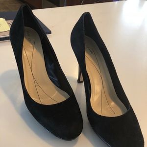Kate spade black suede heel